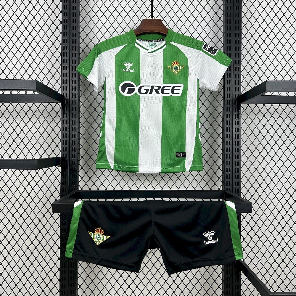 Real Betis 2025/26 Home Kids Kit