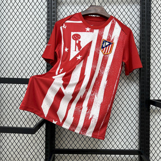 Men’s Atlético de Madrid 2025/26 Red Pré-Match Training Jersey