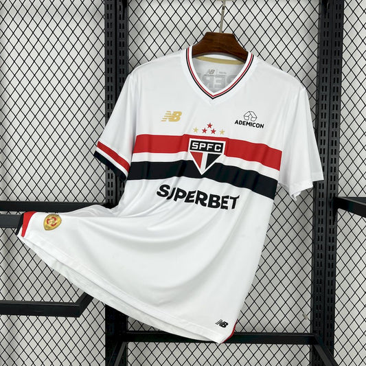 Men’s São Paulo FC 2025 Home Jersey
