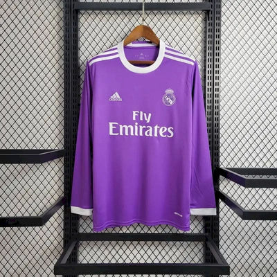 Retro's Real Madrid 2016/17 Away Long Sleeve Jersey