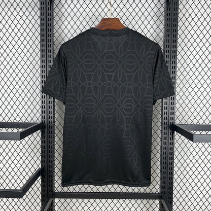 Men's Paris Saint-Germain 2025/26 Black Pré-Match Training Jersey