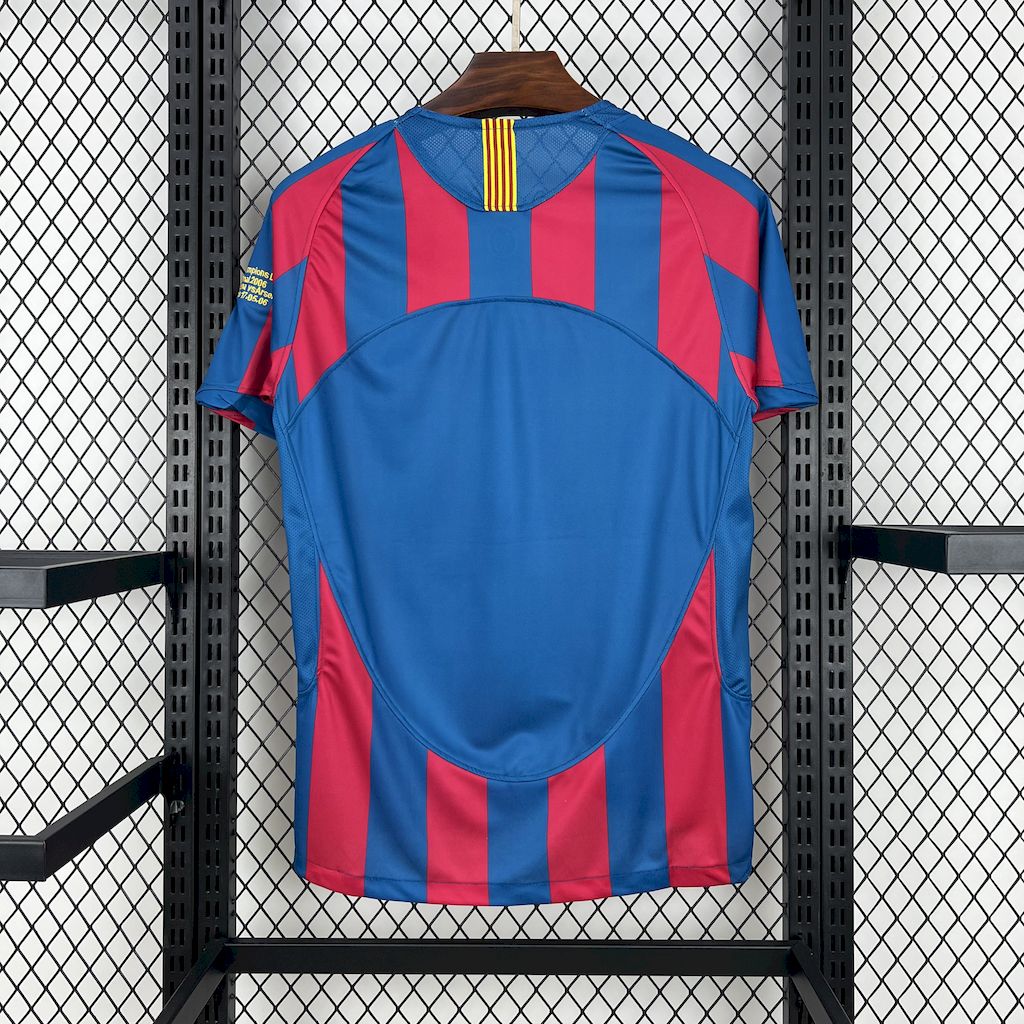 Retro's FC Barcelona 2005/06 Home UCL Final Edition Jersey