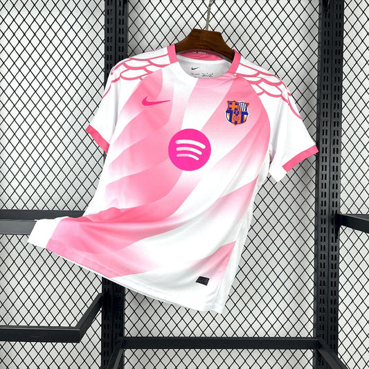 Men's FC Barcelona 2025/26 Pink Edition Jersey