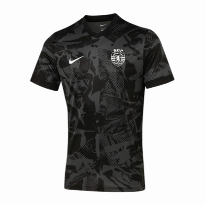 Men's Sporting CP 2025/26 Black Pré-Match Training Jersey