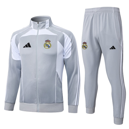 Real Madrid 2025/26 Kid's Full-Zip Training Set