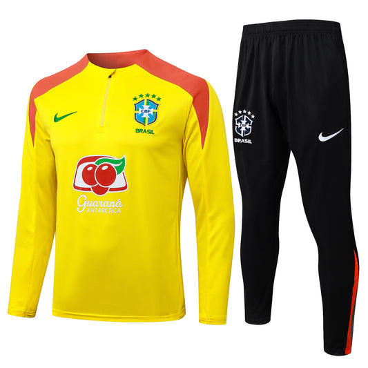 Brazil 2025/26 Adult's Half-Zip Training Set