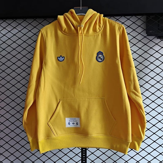 Real Madrid 2025/26 Yellow Hoodie