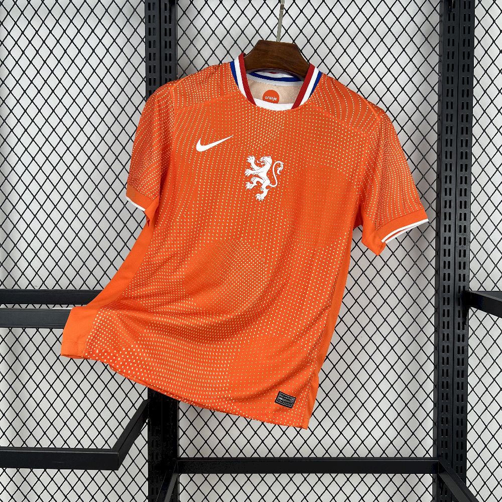 Men’s Netherlands 2025/26 Home Jersey - Women's Euro Edition