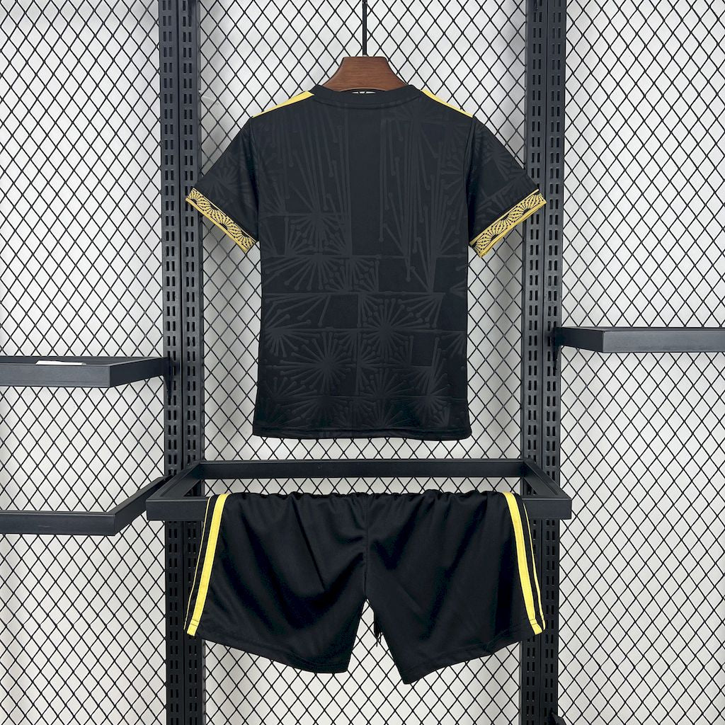 Mexico 2025/26 Black & Gold Kids Kit