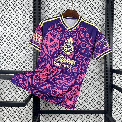 Men’s Club America 2025/26 Pink Halloween Edition Jersey