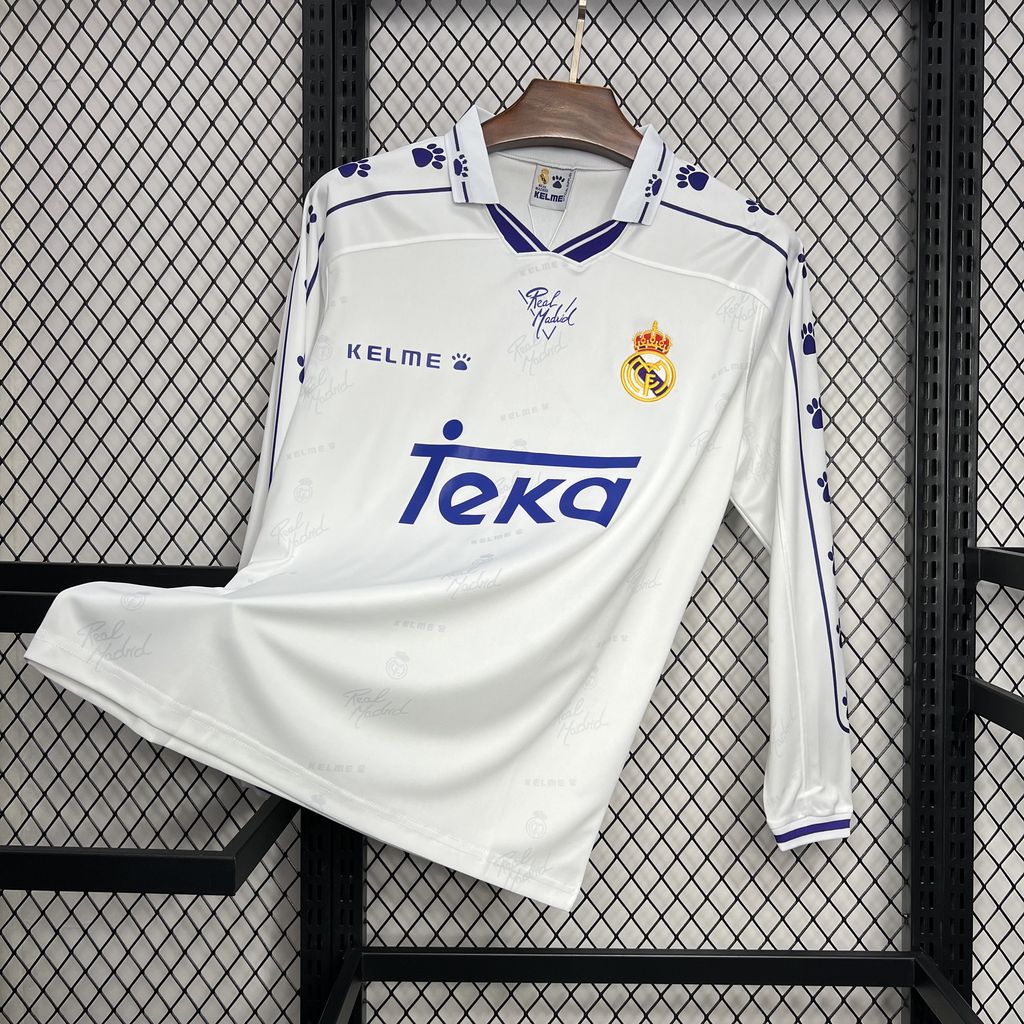 Retro's Real Madrid 1994/95 Home Long Sleeve Jersey