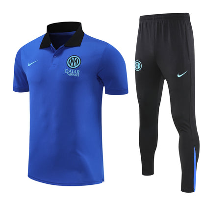 Inter Milan 2026 Adult's Polo & Training Pants Set