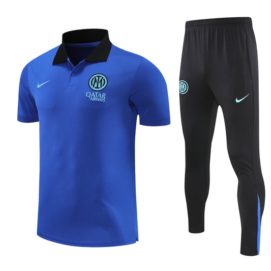 Inter Milan 2026 Adult's Polo & Training Pants Set