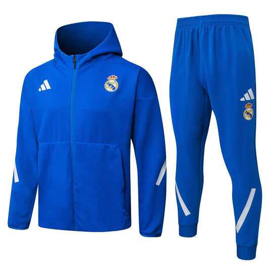 Real Madrid 2025/26 Adult's Hoodie Full-Zip Training Set