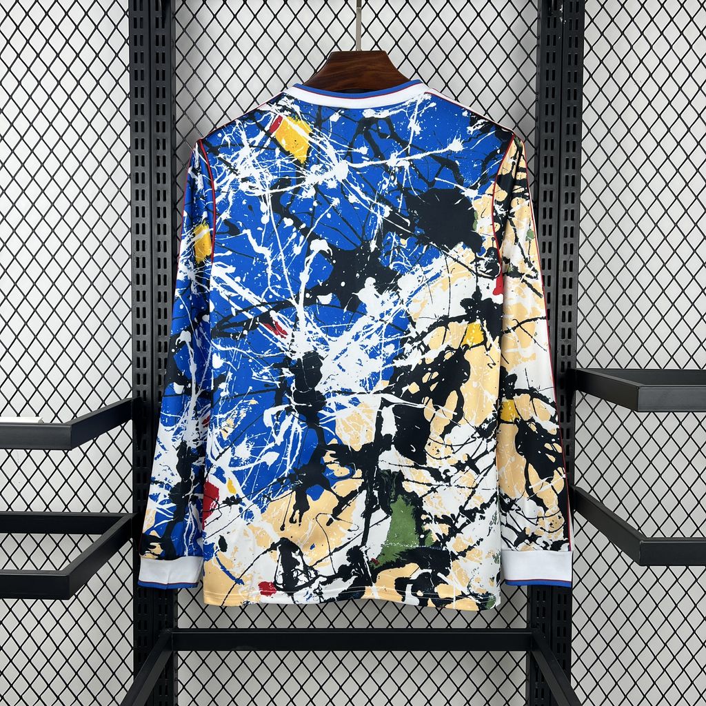 Men’s Manchester United 2026 Stone Roses Long Sleeve Edition Jersey