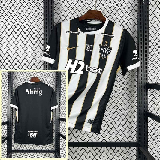 Men’s Atlético Mineiro 2026 Home Jersey (All Sponsors)