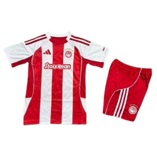Kid's Olympiacos 2025/26 Home Kit