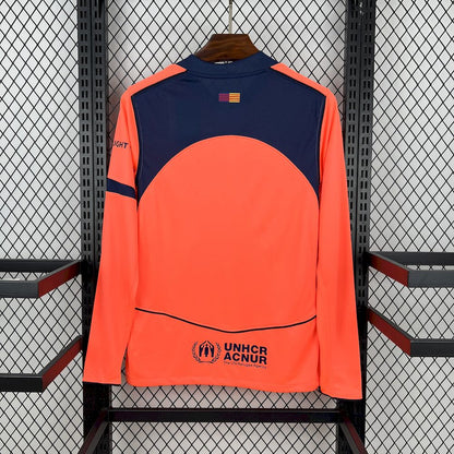 Men’s FC Barcelona 2025/26 Third Long Sleeve Jersey