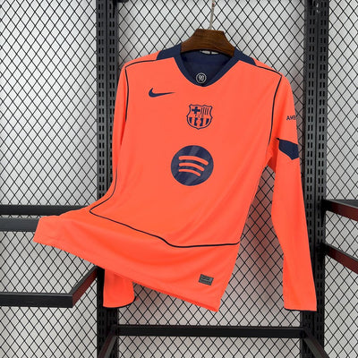 Men’s FC Barcelona 2025/26 Third Long Sleeve Jersey