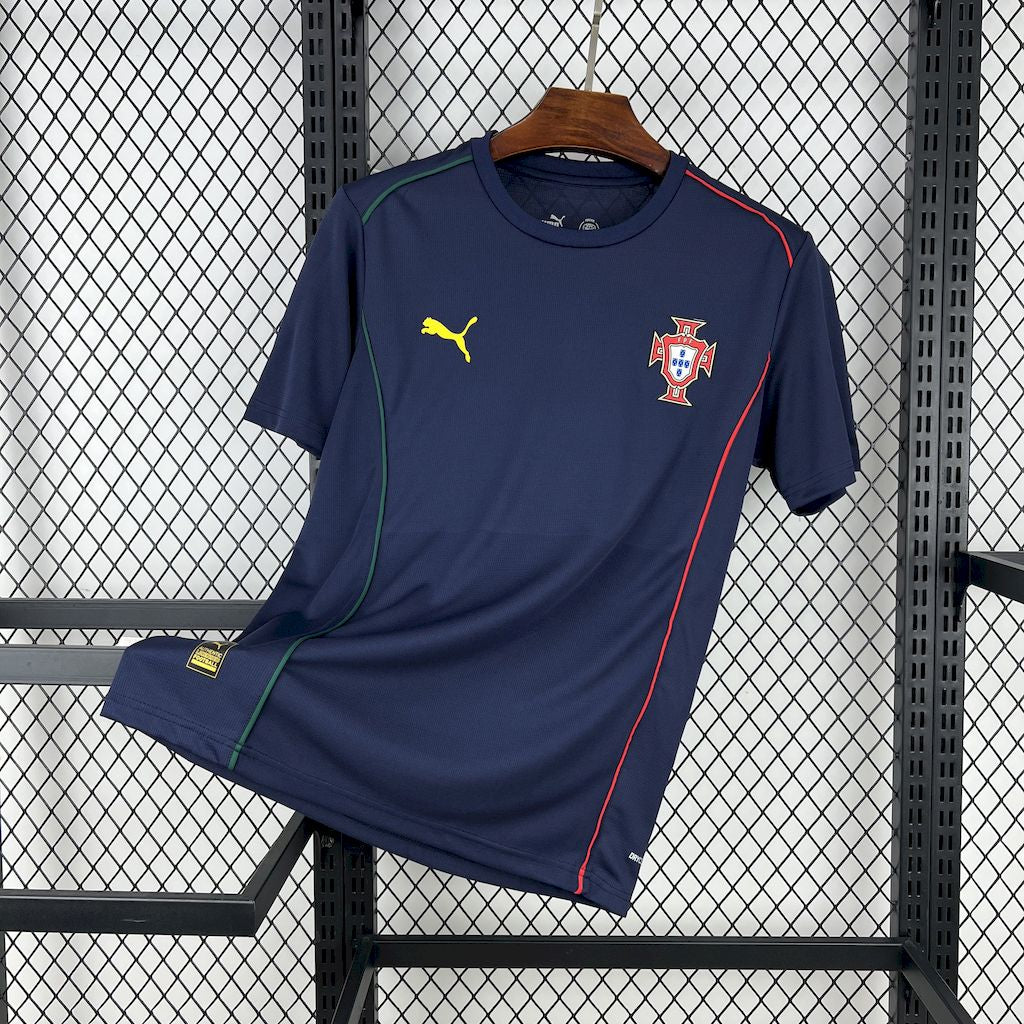Men’s Portugal 2025/26 Blue Casual Edition Jersey
