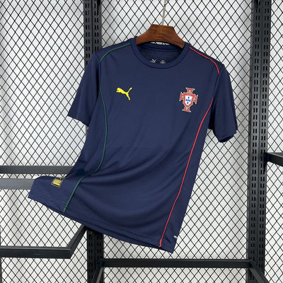 Men’s Portugal 2025/26 Blue Casual Edition Jersey